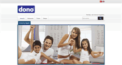 Desktop Screenshot of dono.com.tr