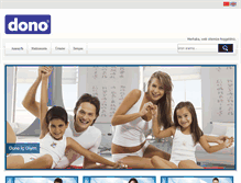 Tablet Screenshot of dono.com.tr